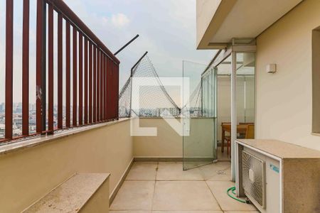 Varanda Gourmet de apartamento à venda com 2 quartos, 125m² em Jardim Bonfiglioli, São Paulo