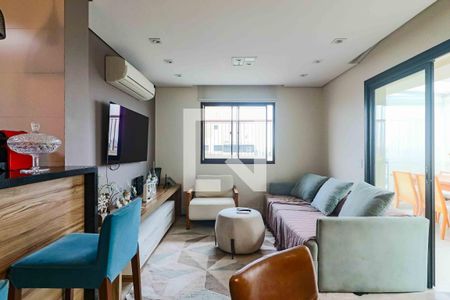 Sala de apartamento à venda com 2 quartos, 125m² em Jardim Bonfiglioli, São Paulo