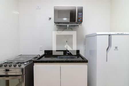 Cozinha e Área de Serviço de apartamento para alugar com 1 quarto, 31m² em Vila Dom Pedro Ii, São Paulo
