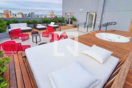 Área comum de kitnet/studio à venda com 1 quarto, 28m² em Liberdade, São Paulo