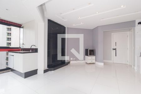 Sala de Estar de apartamento à venda com 3 quartos, 137m² em Tatuapé, São Paulo