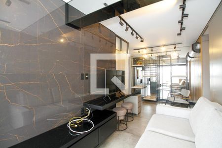 Sala de apartamento para alugar com 2 quartos, 60m² em Pinheiros, São Paulo