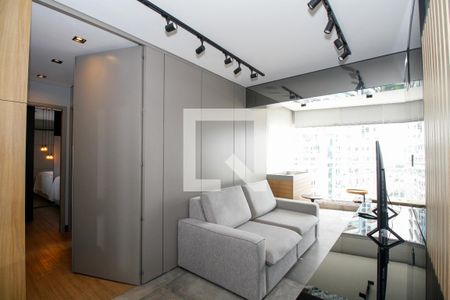Sala de apartamento para alugar com 2 quartos, 60m² em Pinheiros, São Paulo