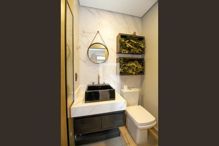 Banheiro da Social de apartamento para alugar com 2 quartos, 60m² em Pinheiros, São Paulo
