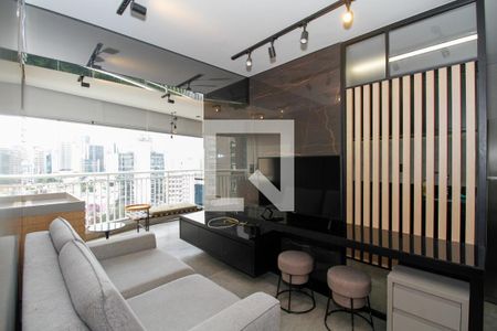 Sala de apartamento para alugar com 2 quartos, 60m² em Pinheiros, São Paulo