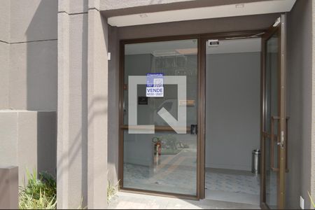 Fachada + Plaquinha de apartamento para alugar com 1 quarto, 27m² em Vila São José, São Paulo