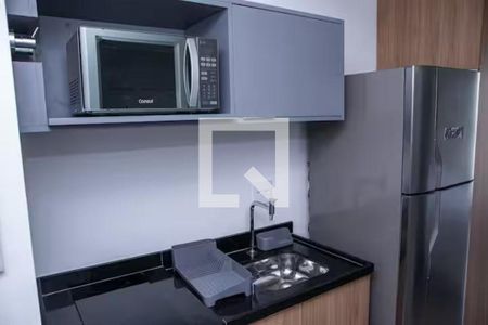 Cozinha de apartamento à venda com 1 quarto, 25m² em Cerqueira César, São Paulo
