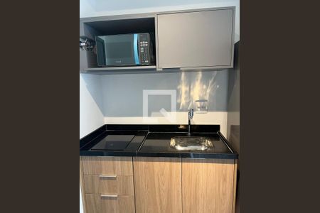 Cozinha de apartamento à venda com 1 quarto, 25m² em Cerqueira César, São Paulo