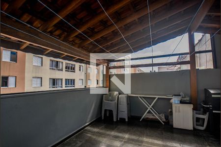 Área de Serviço de casa à venda com 3 quartos, 186m² em Jardim Utinga, Santo André