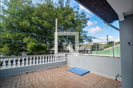 Varanda da Suite de casa à venda com 3 quartos, 186m² em Jardim Utinga, Santo André