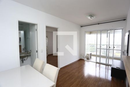 Sala de apartamento para alugar com 1 quarto, 49m² em Vila Andrade, São Paulo