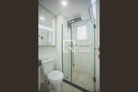 Banheiro de kitnet/studio à venda com 1 quarto, 32m² em Vila da Saúde, São Paulo