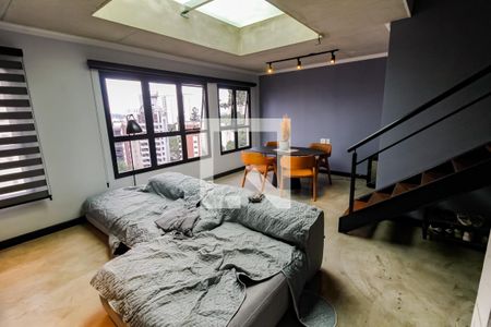 Sala de apartamento à venda com 1 quarto, 140m² em Vila Suzana, São Paulo