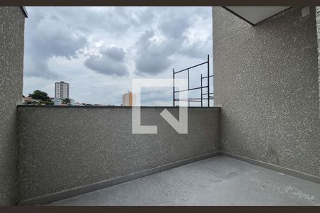 Varanda de apartamento à venda com 2 quartos, 80m² em Vila Progresso, Santo André