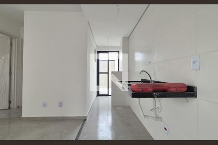 Cozinha de apartamento à venda com 2 quartos, 80m² em Vila Progresso, Santo André