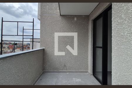 Varanda de apartamento à venda com 2 quartos, 80m² em Vila Progresso, Santo André