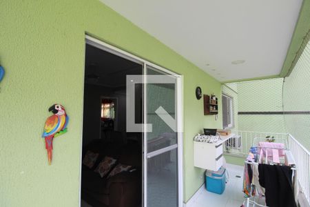 Sala - Varanda de apartamento à venda com 2 quartos, 69m² em Curicica, Rio de Janeiro