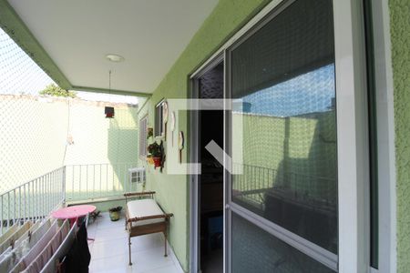 Sala - Varanda de apartamento à venda com 2 quartos, 69m² em Curicica, Rio de Janeiro