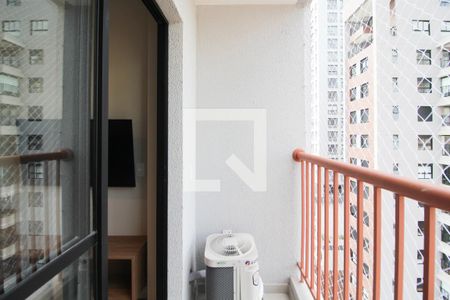 Varanda de apartamento para alugar com 1 quarto, 28m² em Jardim das Acacias, São Paulo