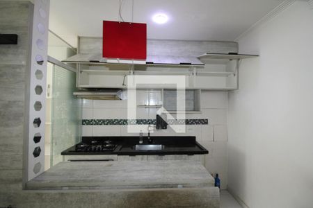 Sala / Cozinha de apartamento para alugar com 2 quartos, 47m² em Vila Bela Vista (zona Norte), São Paulo