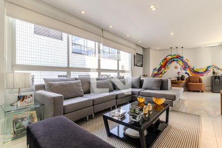 Sala de Estar de apartamento à venda com 3 quartos, 170m² em Santa Cecilia, São Paulo