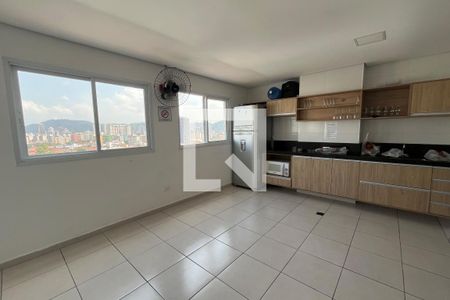 Área comum - Salão de festas de apartamento para alugar com 2 quartos, 65m² em Macuco, Santos