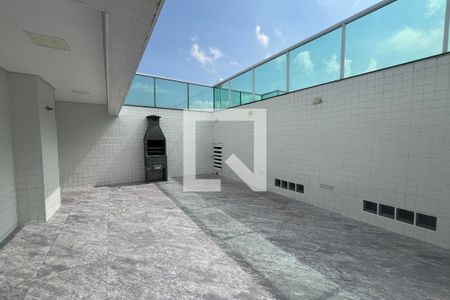 Área comum - Churrasqueira de apartamento para alugar com 2 quartos, 65m² em Macuco, Santos