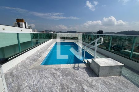 Área comum - Piscina de apartamento para alugar com 2 quartos, 65m² em Macuco, Santos