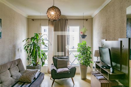 Sala de apartamento para alugar com 2 quartos, 68m² em Jardim Santa Emilia, São Paulo