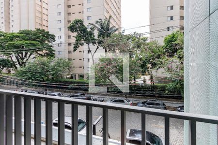 Varanda de apartamento à venda com 1 quarto, 31m² em Santo Amaro, São Paulo