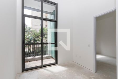 Sala/Cozinha de apartamento à venda com 1 quarto, 31m² em Santo Amaro, São Paulo
