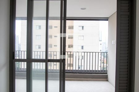 Varanda da Sala de apartamento à venda com 2 quartos, 68m² em Santo Amaro, São Paulo