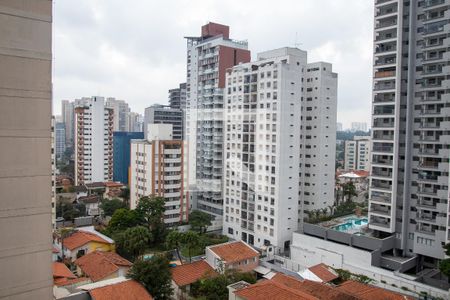 Vista da Sacada de apartamento à venda com 2 quartos, 68m² em Santo Amaro, São Paulo