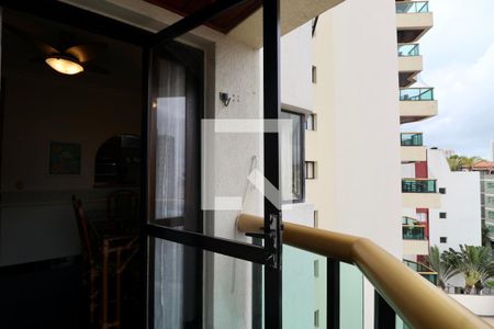 Varanda de apartamento para alugar com 3 quartos, 84m² em Loteamento Joao Batista Juliao, Guarujá