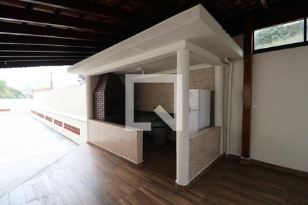 Área comum - Churrasqueira de apartamento para alugar com 3 quartos, 84m² em Loteamento Joao Batista Juliao, Guarujá