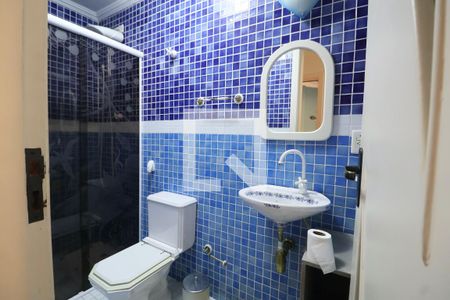 Banheiro Social de apartamento para alugar com 3 quartos, 84m² em Loteamento Joao Batista Juliao, Guarujá
