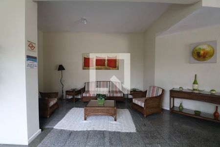Hall de entrada de apartamento para alugar com 3 quartos, 84m² em Loteamento Joao Batista Juliao, Guarujá