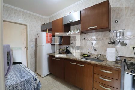 Cozinha de apartamento para alugar com 3 quartos, 84m² em Loteamento Joao Batista Juliao, Guarujá
