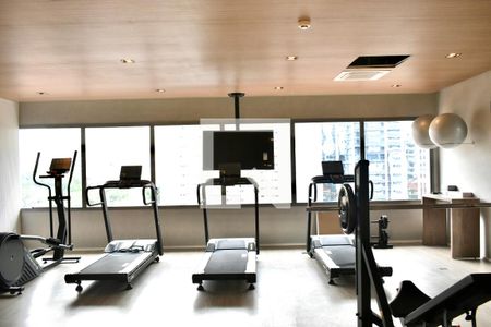 Área comum - Academia de kitnet/studio para alugar com 1 quarto, 27m² em Vila Clementino, São Paulo