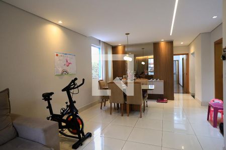 Sala de apartamento à venda com 4 quartos, 115m² em Ipiranga, Belo Horizonte