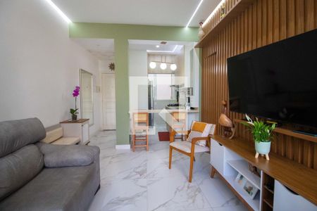 Sala de apartamento à venda com 2 quartos, 70m² em Gávea, Rio de Janeiro