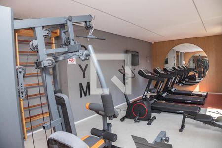 Área comum - Academia de apartamento à venda com 2 quartos, 45m² em Vila Santa Luzia, São Bernardo do Campo