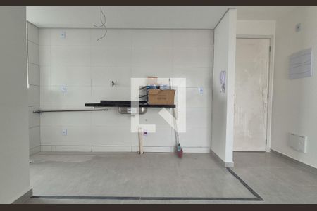 Cozinha de apartamento à venda com 2 quartos, 45m² em Vila Progresso, Santo André