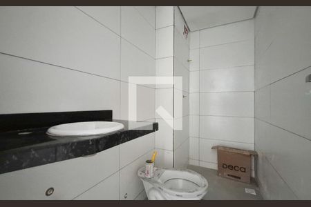 Banheiro de apartamento à venda com 2 quartos, 43m² em Vila Progresso, Santo André
