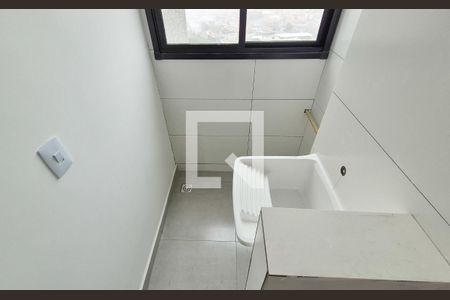 Área de Serviço de apartamento à venda com 2 quartos, 45m² em Vila Progresso, Santo André