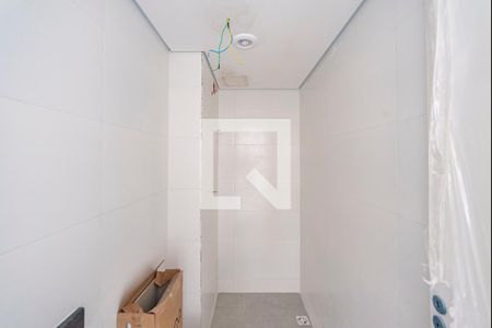 Banheiro Social de apartamento à venda com 2 quartos, 42m² em Vila Progresso, Santo André