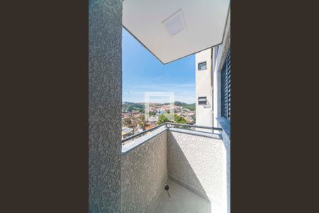 Varanda da Sala de apartamento à venda com 2 quartos, 42m² em Vila Progresso, Santo André