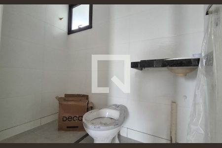 Banheiro de apartamento à venda com 2 quartos, 45m² em Vila Progresso, Santo André