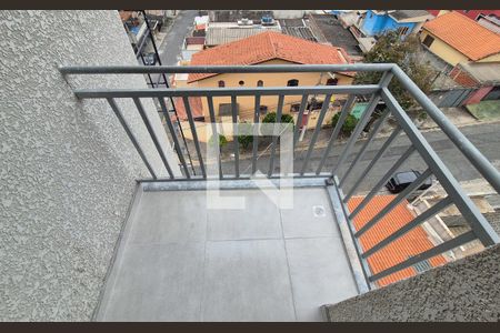 Varanda Sala de apartamento à venda com 2 quartos, 80m² em Vila Progresso, Santo André