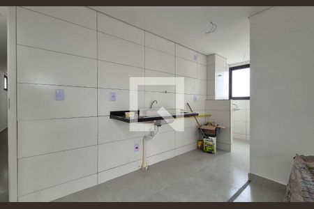 Cozinha de apartamento à venda com 2 quartos, 80m² em Vila Progresso, Santo André